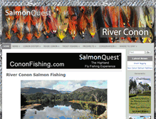 Tablet Screenshot of cononfishing.com